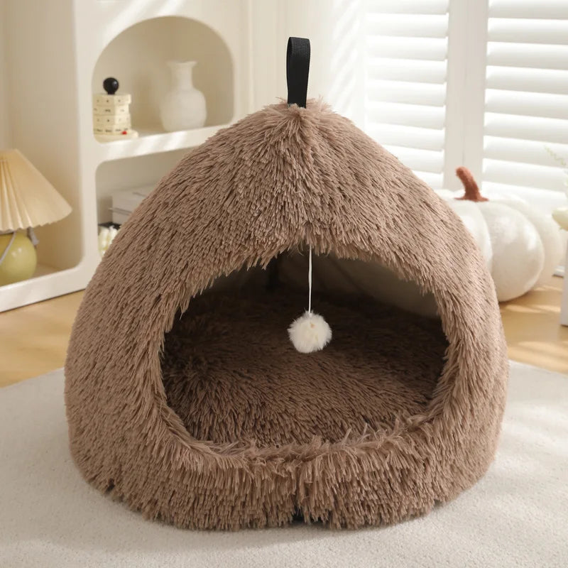 Warm Plush Pet Bed
