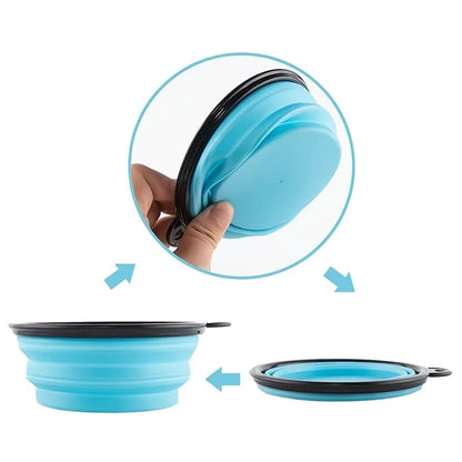Collapsible Pet Food Bowl