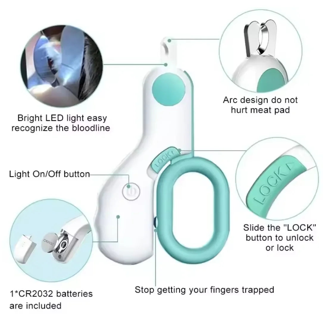 LED Pet Nail Clipper