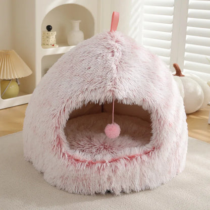 Warm Plush Pet Bed