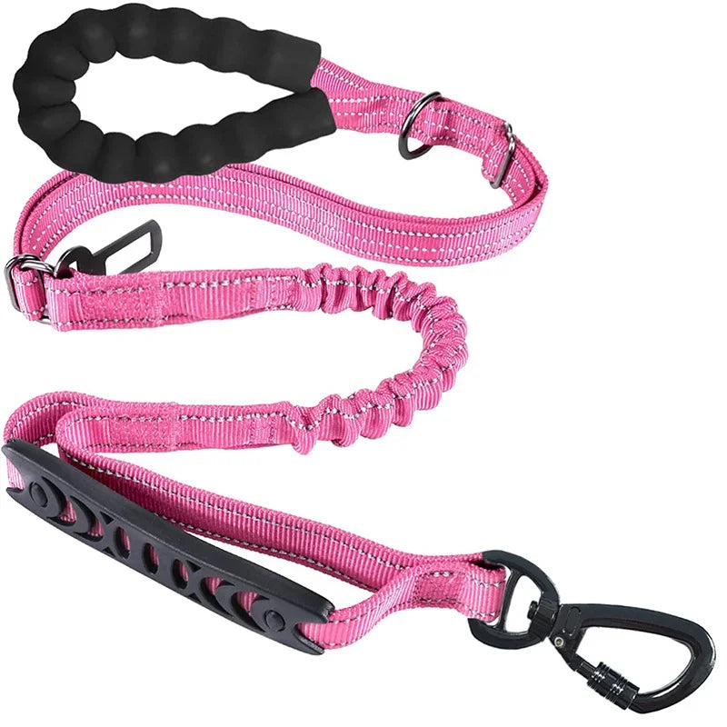 Reflective Elastic Dog Leash