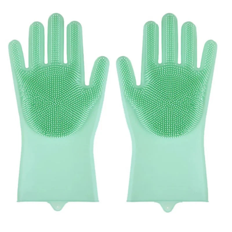 Silicone Pet Bath Gloves
