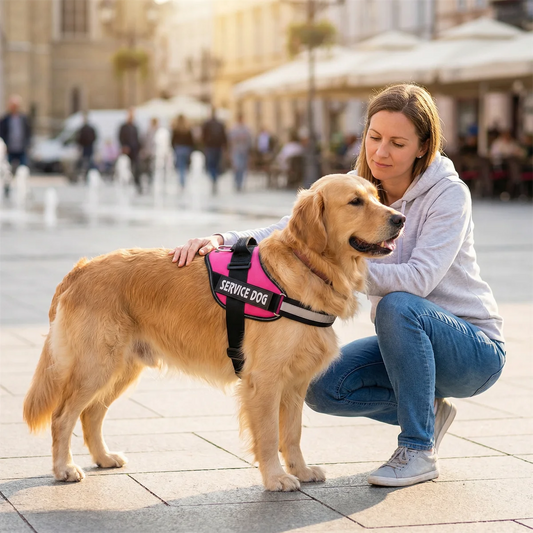 No-Pull Reflective Dog Harness