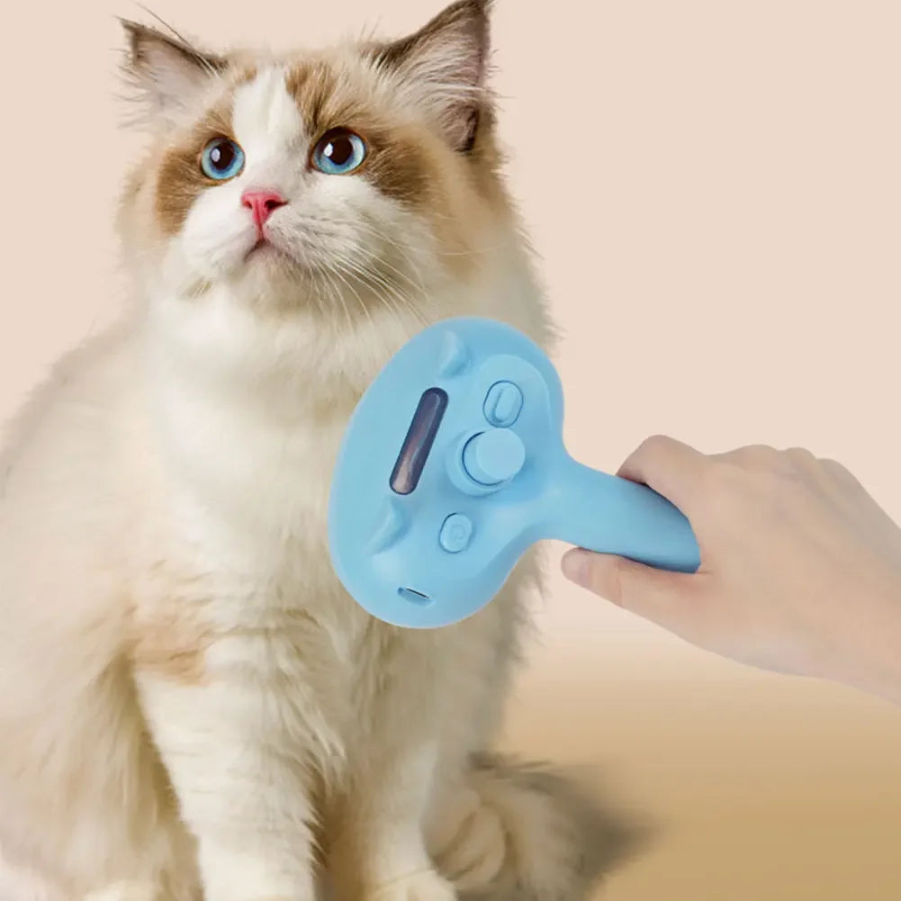 Self-Cleaning Electric Pet Brush