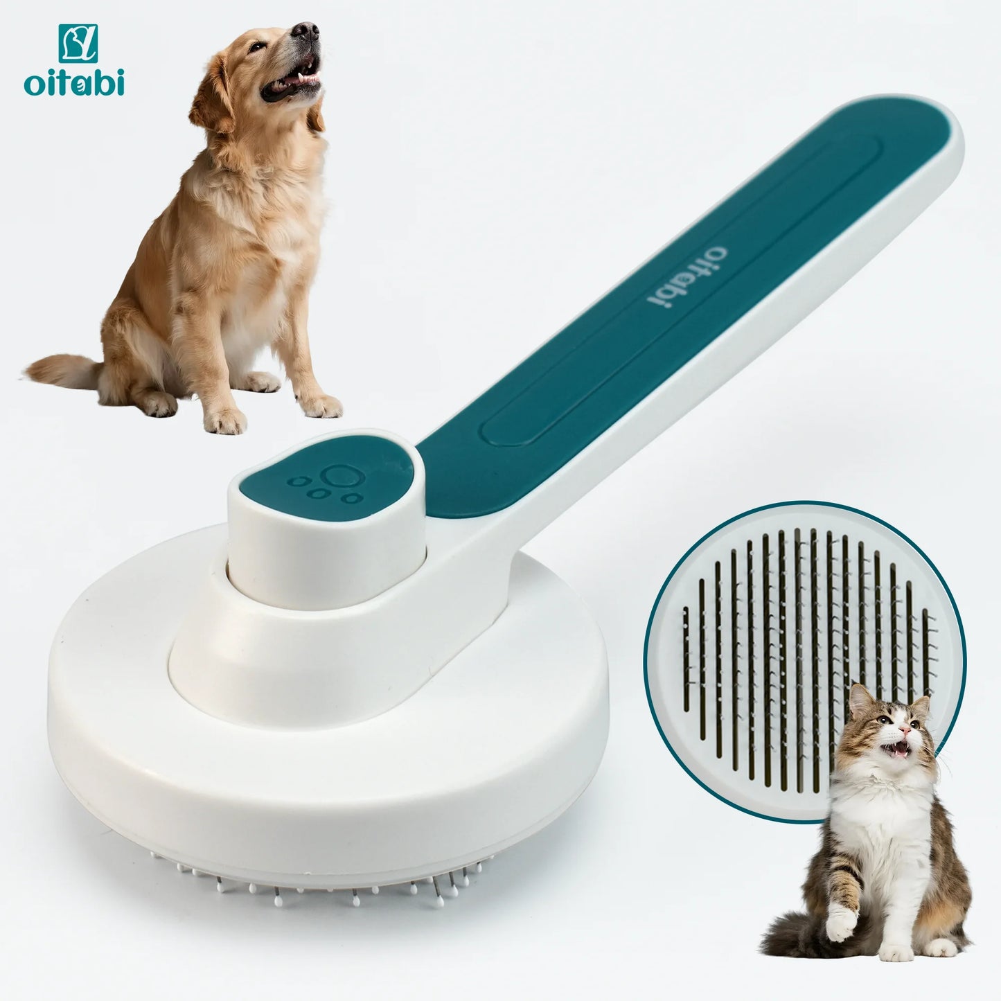 Oitabi Self-Cleaning Pet Brush
