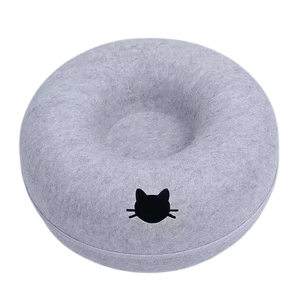 Felt Donut Cat & Dog Bed
