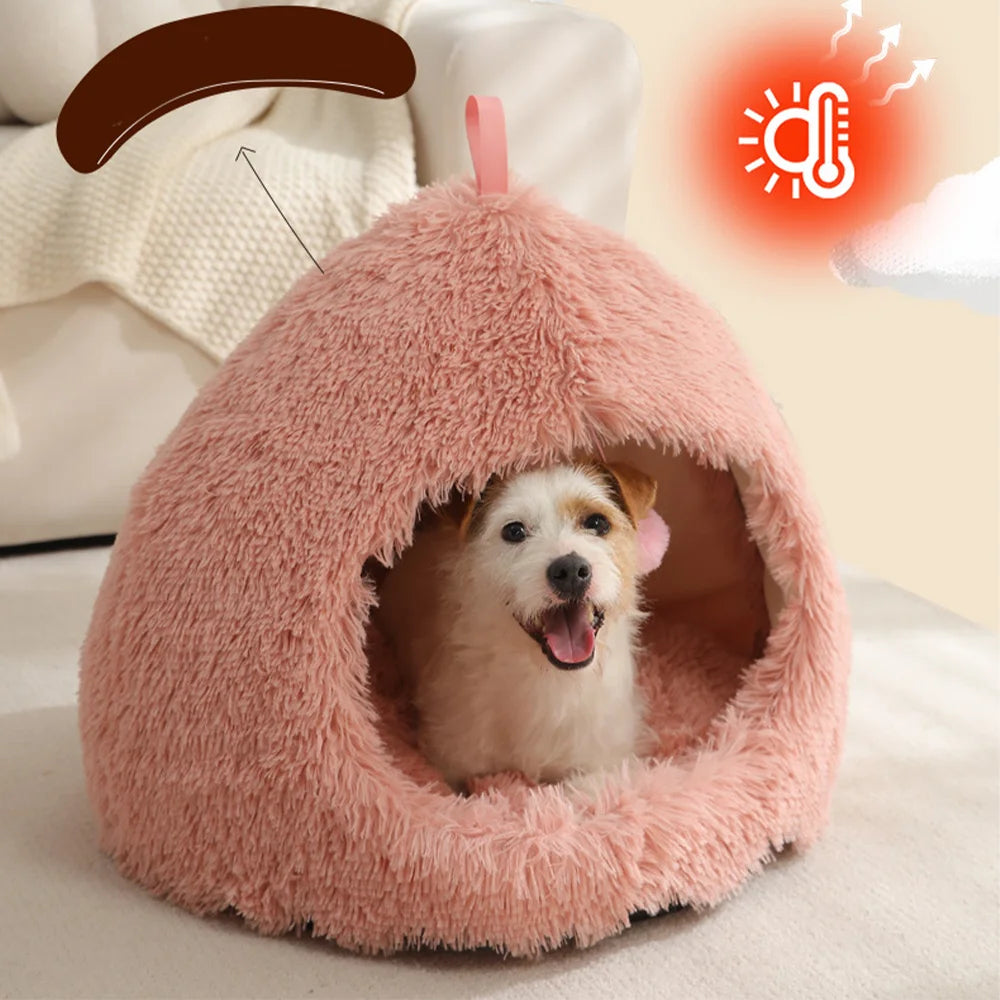 Warm Plush Pet Bed