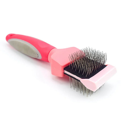 Double-Sided Pet Grooming Brush