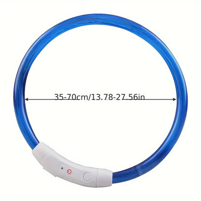 LED Rechargeable Dog Collar