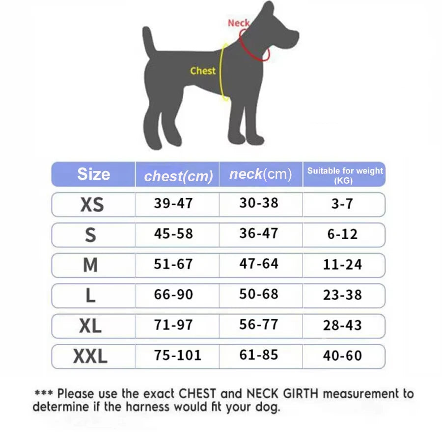 No-Pull Reflective Dog Harness