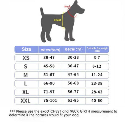 No-Pull Reflective Dog Harness