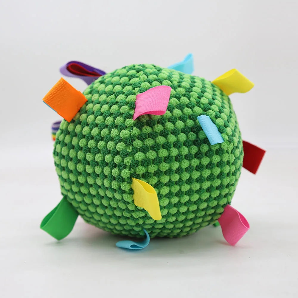 Plush Interactive Dog Ball