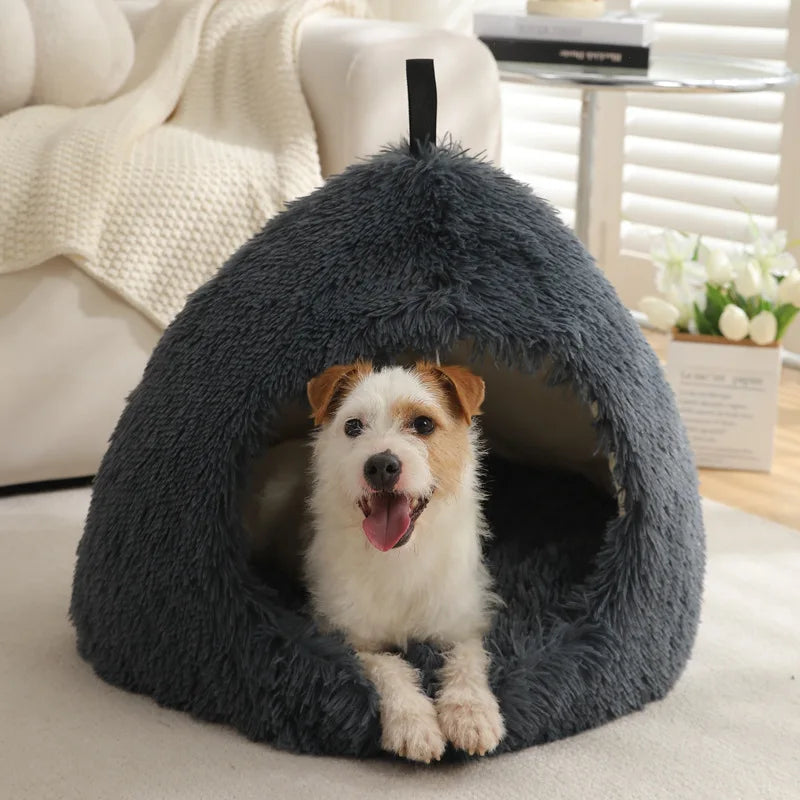 Warm Plush Pet Bed