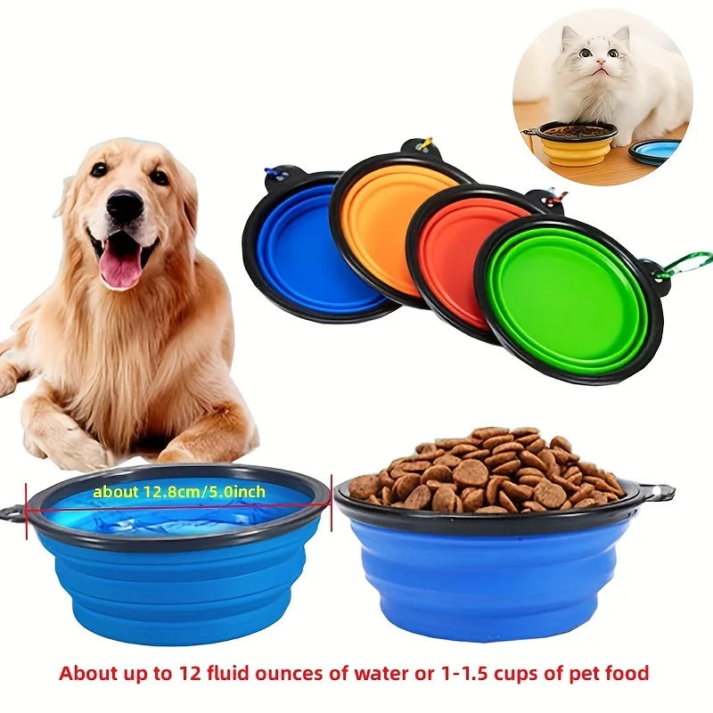 Collapsible Pet Food Bowl