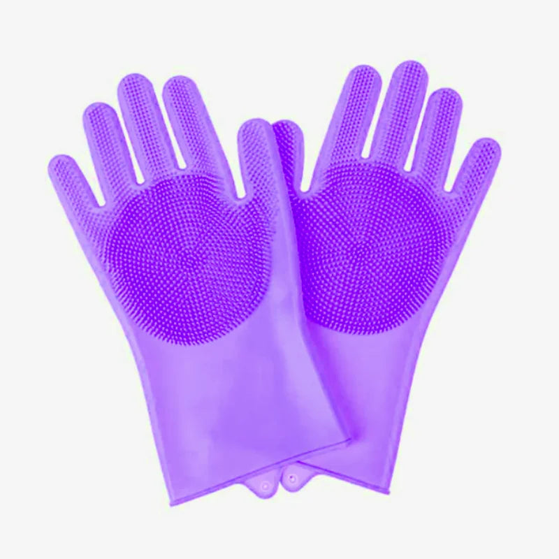Silicone Pet Bath Gloves