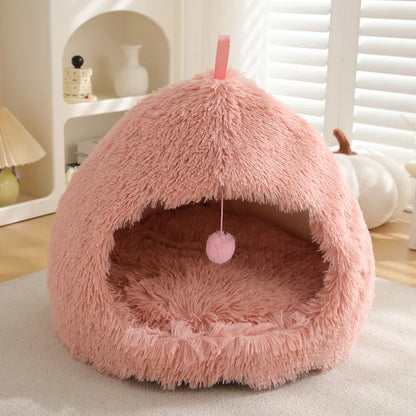 Warm Plush Pet Bed