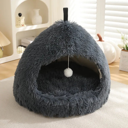 Warm Plush Pet Bed