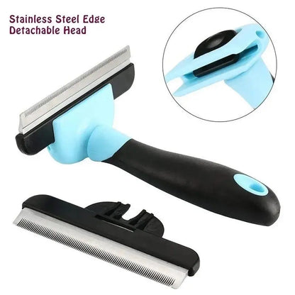 Double-Sided Pet Grooming Rake