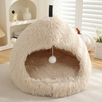Warm Plush Pet Bed