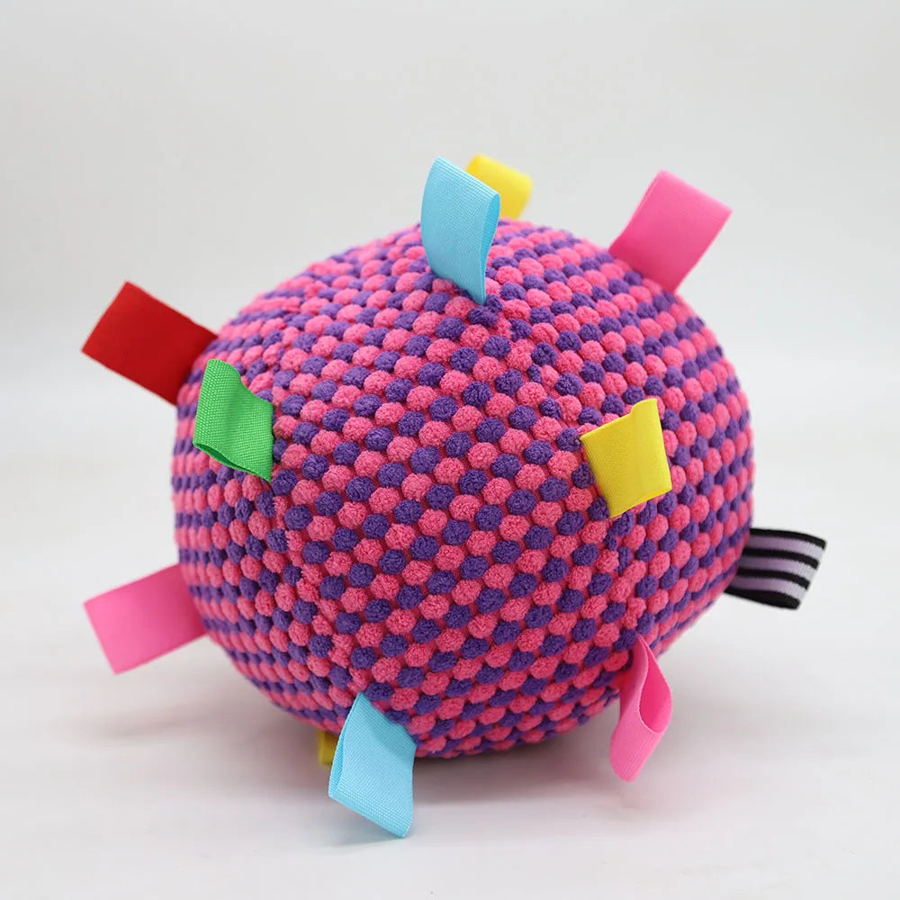 Plush Interactive Dog Ball
