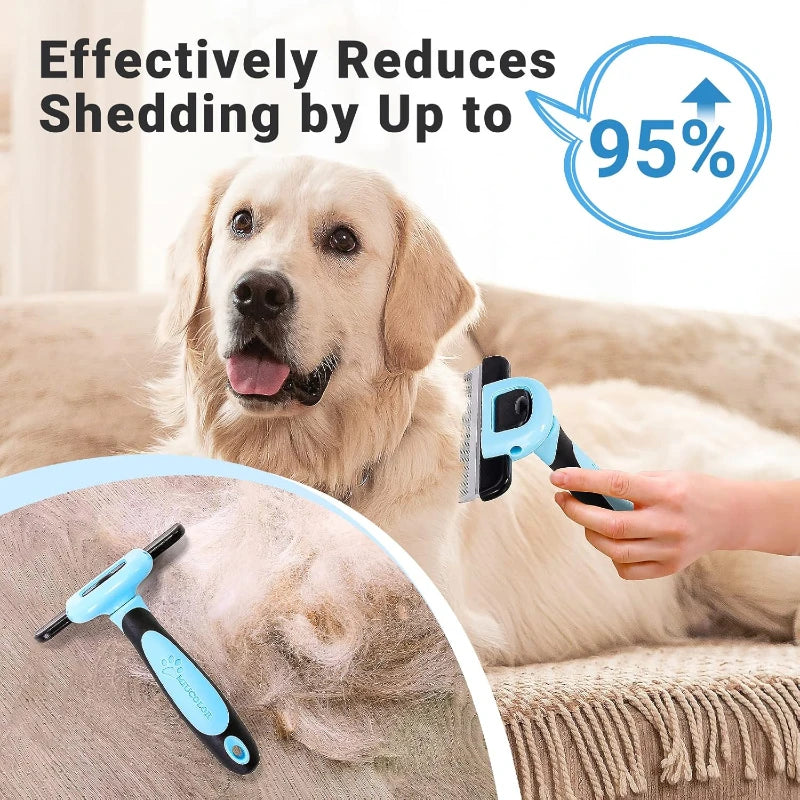 Double-Sided Pet Grooming Rake