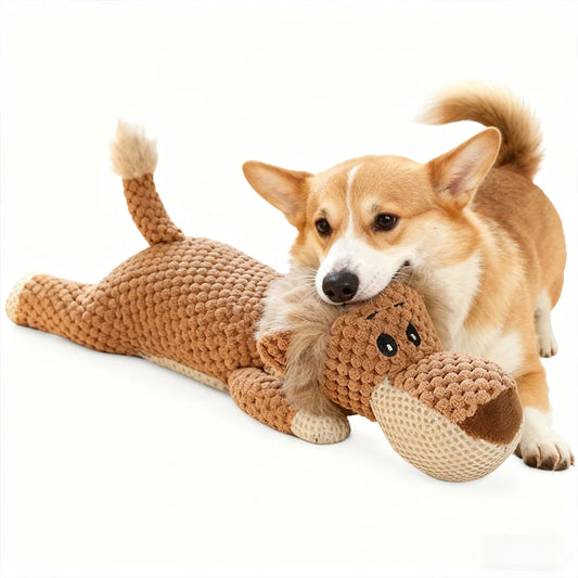 Plush Squeaky Dog Chew Toy