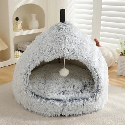 Warm Plush Pet Bed